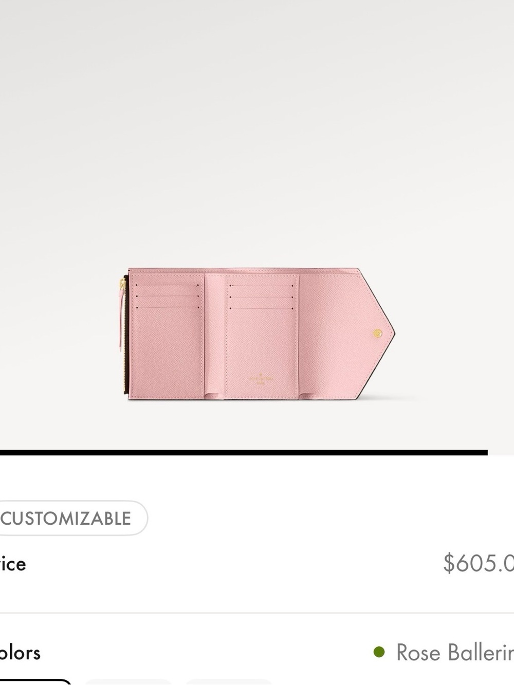 Louis Vuitton Monogram Victorine Wallet - Picture 9 of 10